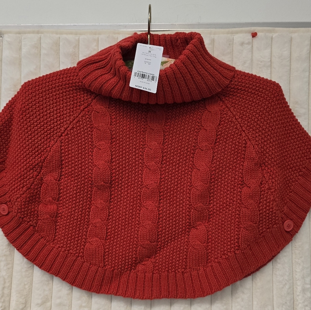 Carter's Sweater poncho